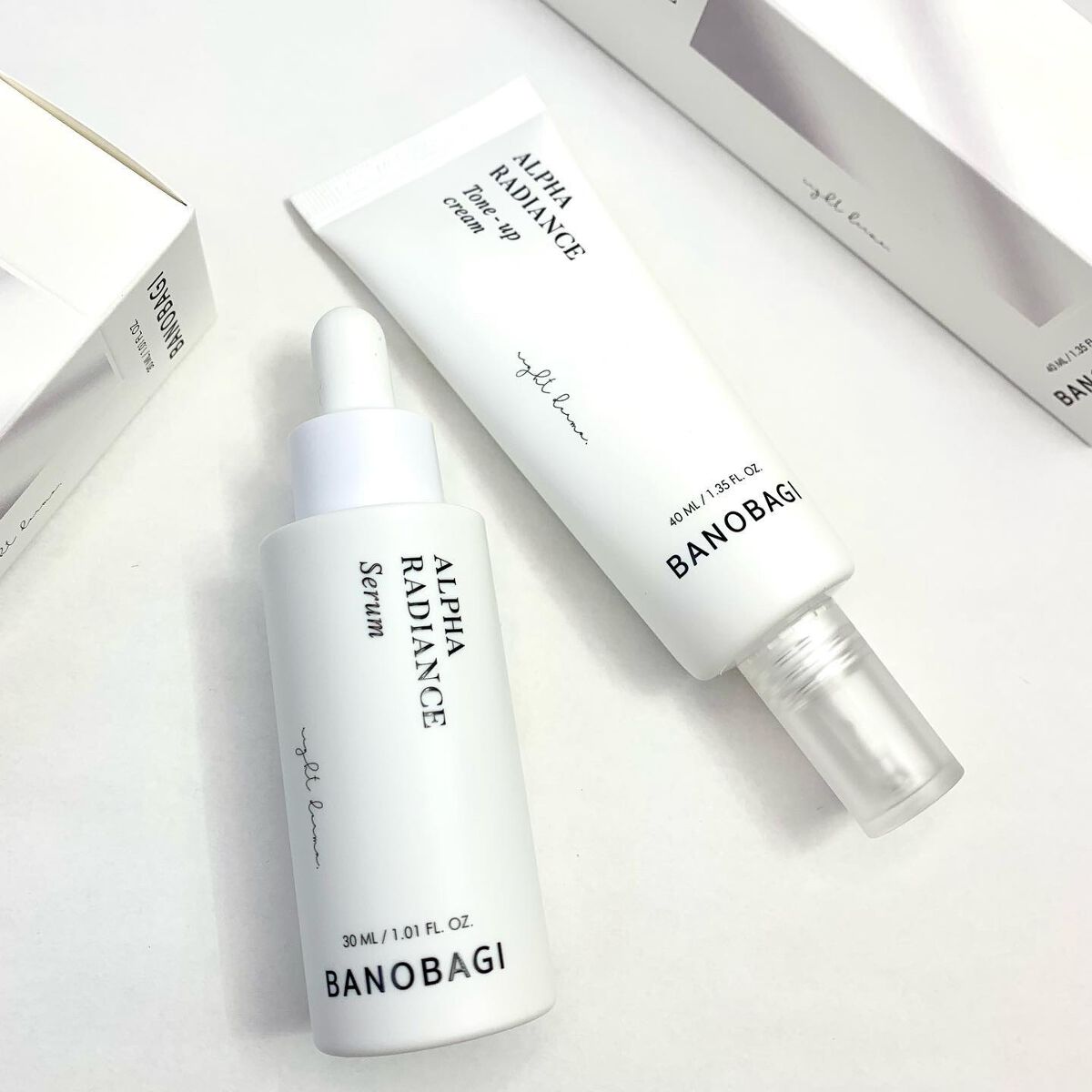 アルファラディアンスグローセラム/BANOBAGI/美容液を使ったクチコミ（1枚目）