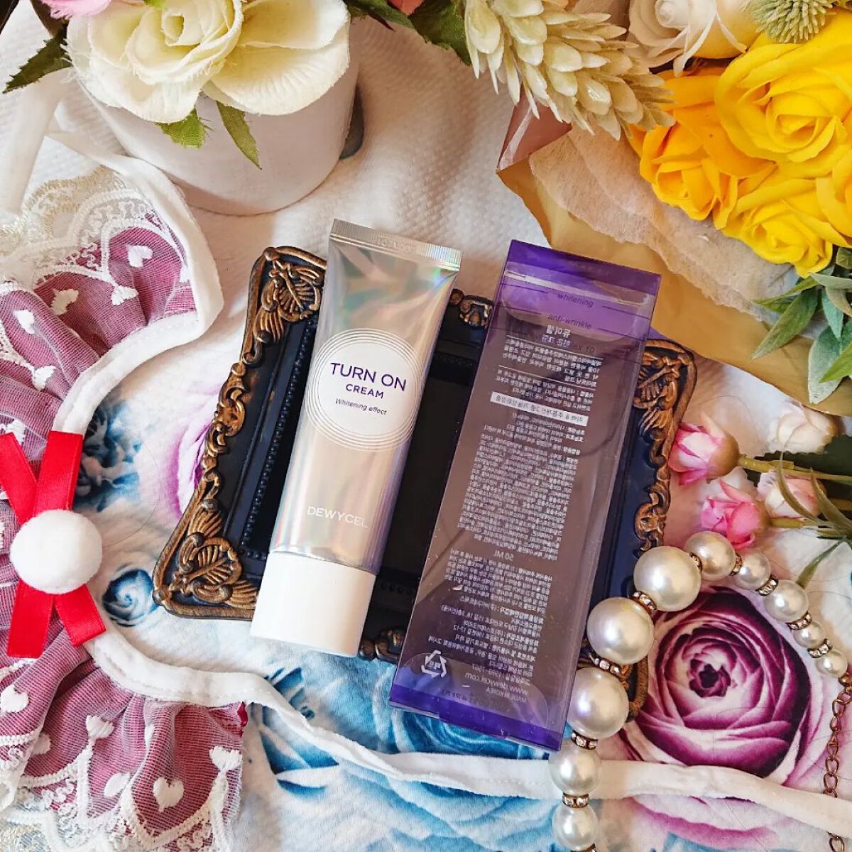 デュイセル ターンオンクリーム/DEWYCEL/フェイスクリームを使ったクチコミ（1枚目）