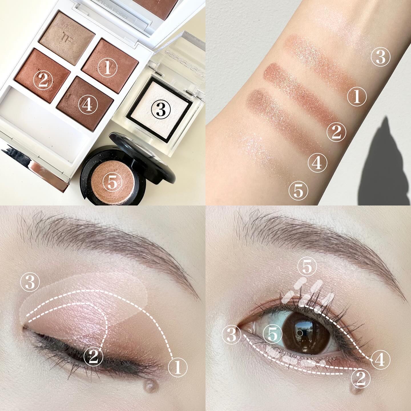 ダズルシャドウ/M・A・C/単色アイシャドウを使ったクチコミ（3枚目）