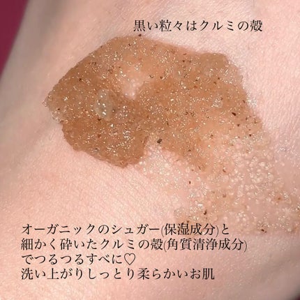 ジョヴァンニ シュガー ボディスクラブ ホットチョコレート/giovanni/ボディスクラブを使ったクチコミ(3枚目)