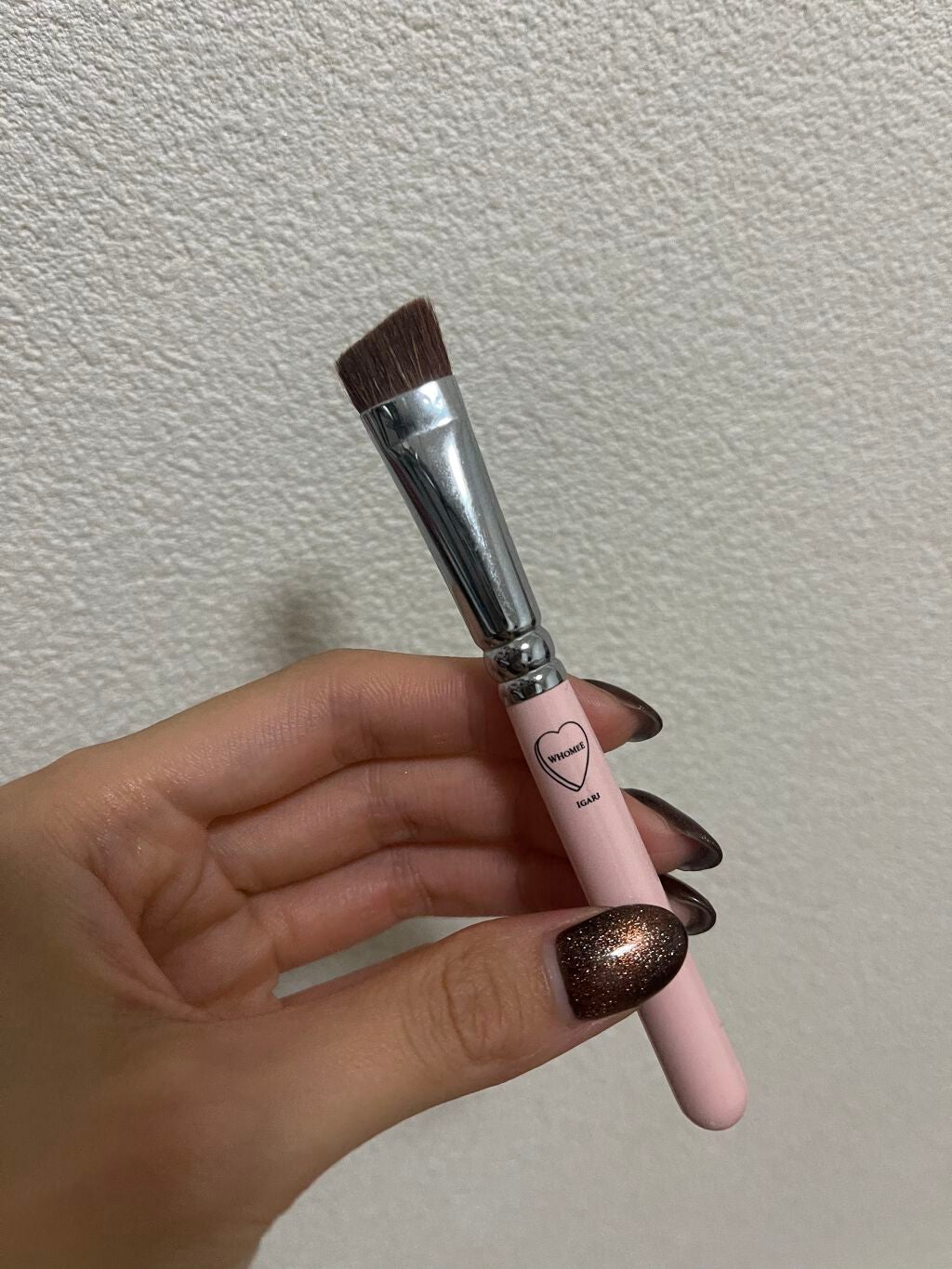 フーミー アイブロウブラシ 熊野筆/WHOMEE/メイクブラシを使ったクチコミ(1枚目)