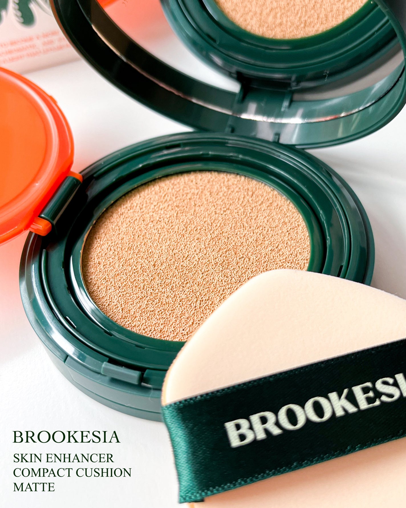 スキンエンハンサー コンパクトクッション(グロー)/BROOKESIA/クッションファンデーションを使ったクチコミ(2枚目)