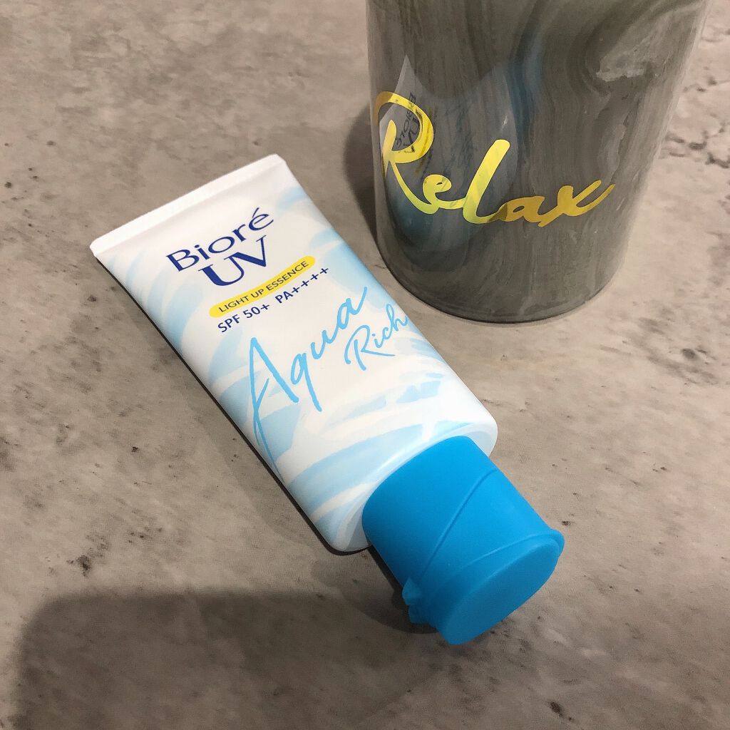 ビオレUV アクアリッチ ライトアップエッセンス/ビオレ/日焼け止めクリームを使ったクチコミ(1枚目)
