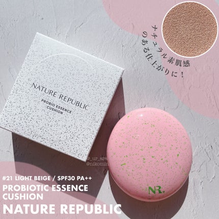 PROBIOエッセンスクッション/ネイチャーリパブリック/クッションファンデーションを使ったクチコミ(1枚目)