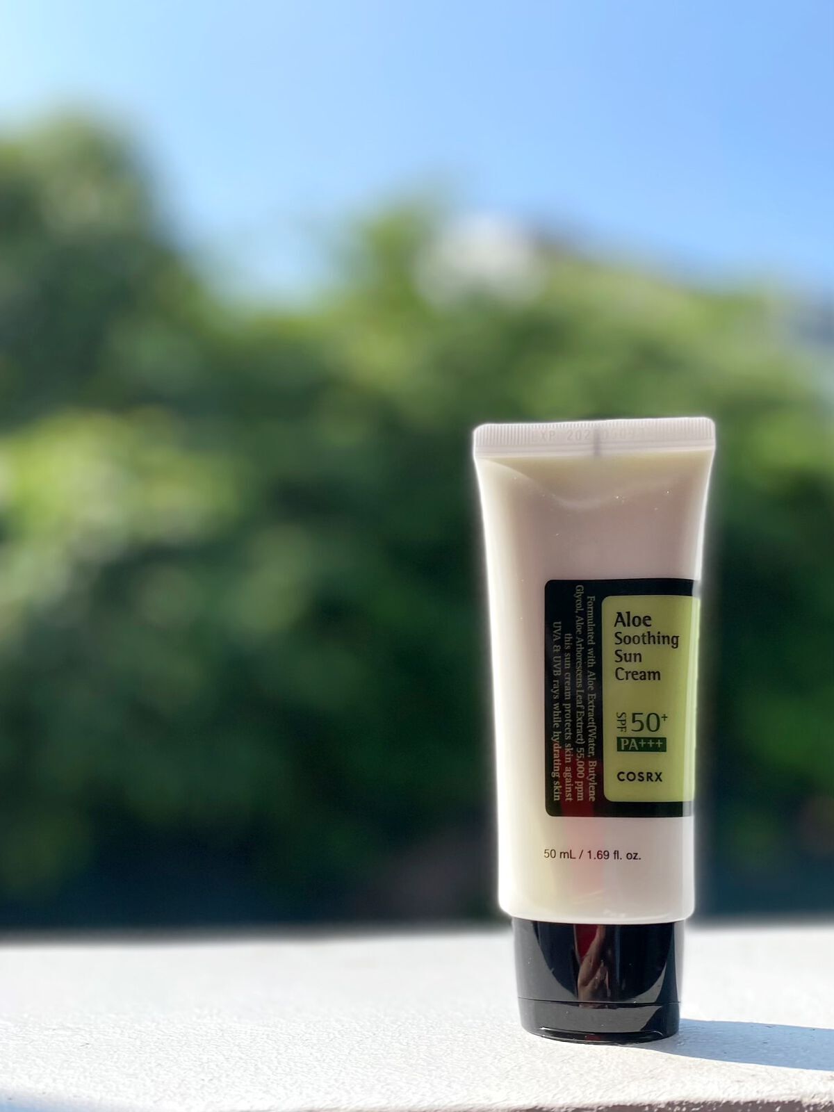 アロエスージングUVクリーム SPF50+ PA+++/COSRX/日焼け止めクリームを使ったクチコミ(5枚目)