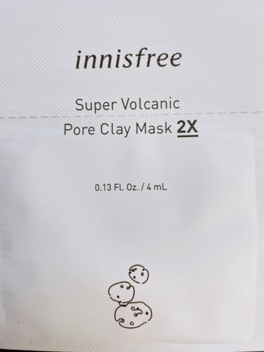 スーパーヴォルカニック　ポア　クレイマスク/innisfree/洗い流すパック・マスクを使ったクチコミ（1枚目）