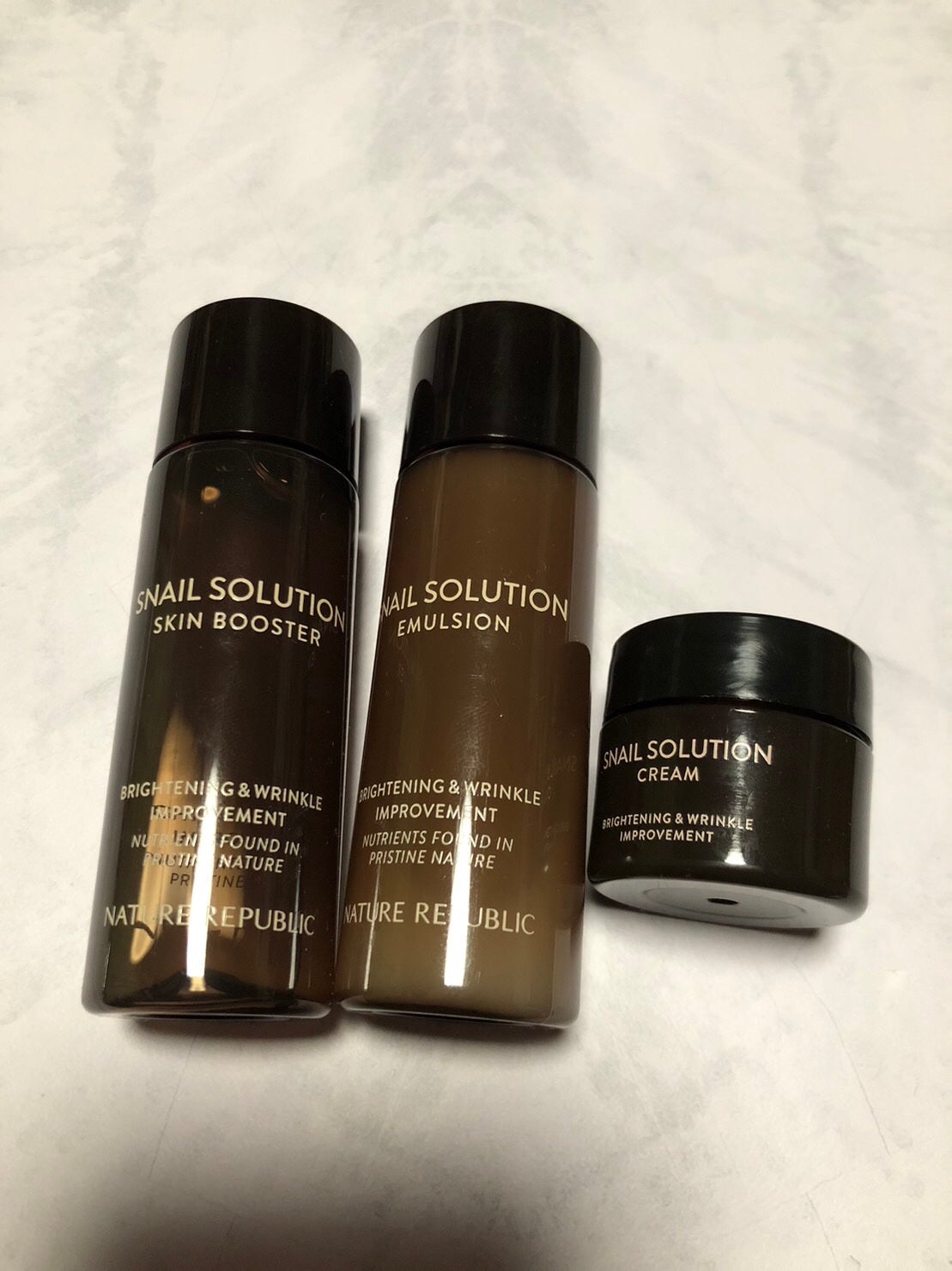 スネイルソリューションクリーム/ネイチャーリパブリック/フェイスクリームを使ったクチコミ(3枚目)
