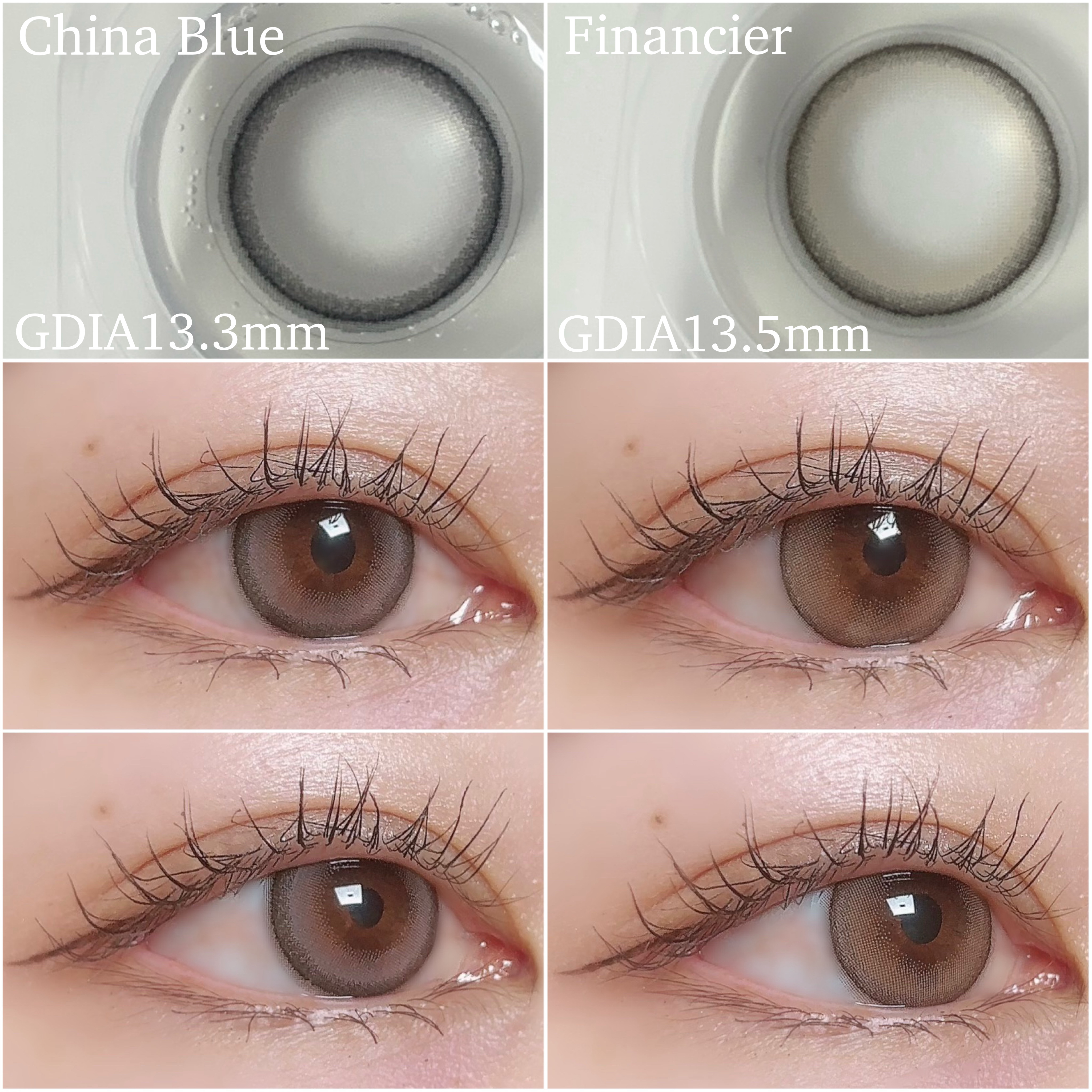 HARNE 1day/HARNE/ワンデー（１DAY）カラコンを使ったクチコミ（3枚目）