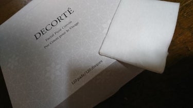 フェイシャル ピュア コットン/DECORTÉ/コットンを使ったクチコミ（1枚目）