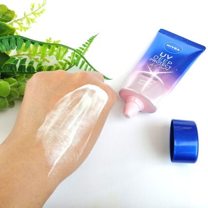 ニベアUV ディープ プロテクト&ケア トーンアップ エッセンス/ニベア/日焼け止めローションを使ったクチコミ(2枚目)