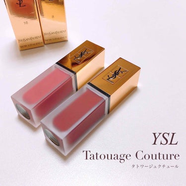 タトワージュ クチュール No.8 ブラックレッドコード/YVES SAINT LAURENT BEAUTE/口紅を使ったクチコミ（1枚目）