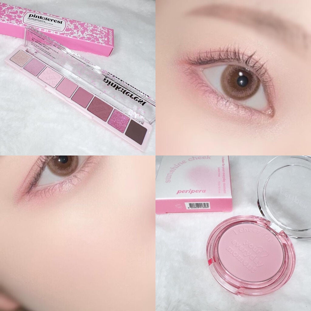 ピュア ブラッシュド サンシャイン チーク/PERIPERA/パウダーチークを使ったクチコミ(1枚目)