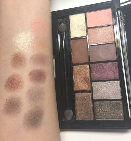 10カラーアイシャドウ/エンジェルハート/アイシャドウパレットを使ったクチコミ(2枚目)