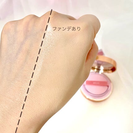 ピンクティーツリーカバーアップグロウクッション/APLIN/クッションファンデーションを使ったクチコミ(3枚目)