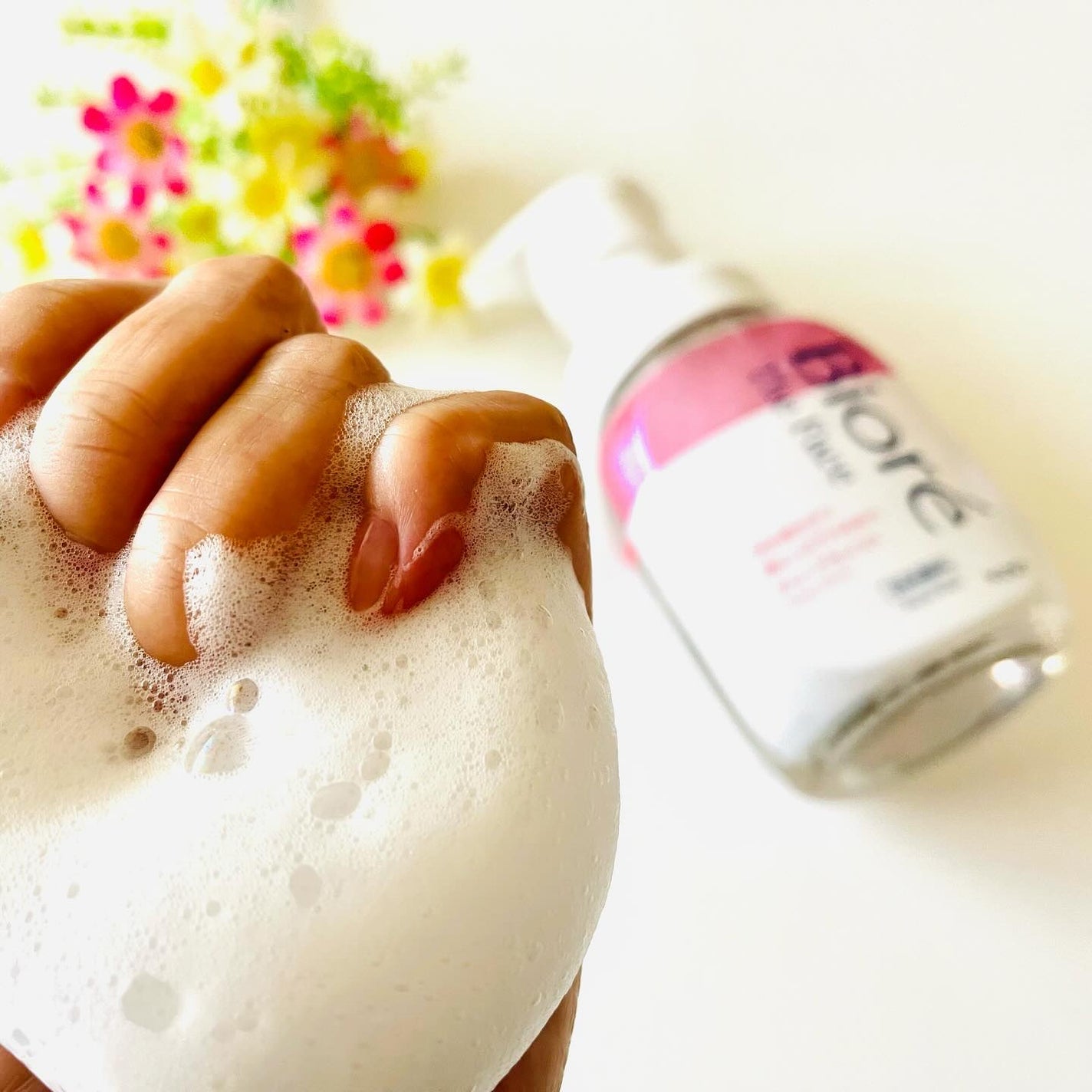 ビオレ ザフェイス 泡洗顔料 ディープモイスト/ビオレ/泡洗顔を使ったクチコミ(5枚目)