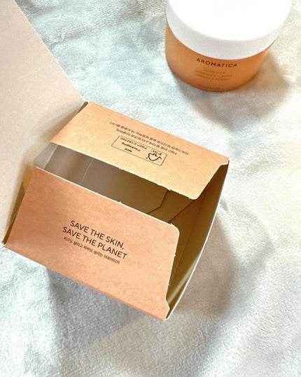 グロービタグットナイトクリーム/AROMATICA/フェイスクリームを使ったクチコミ(6枚目)