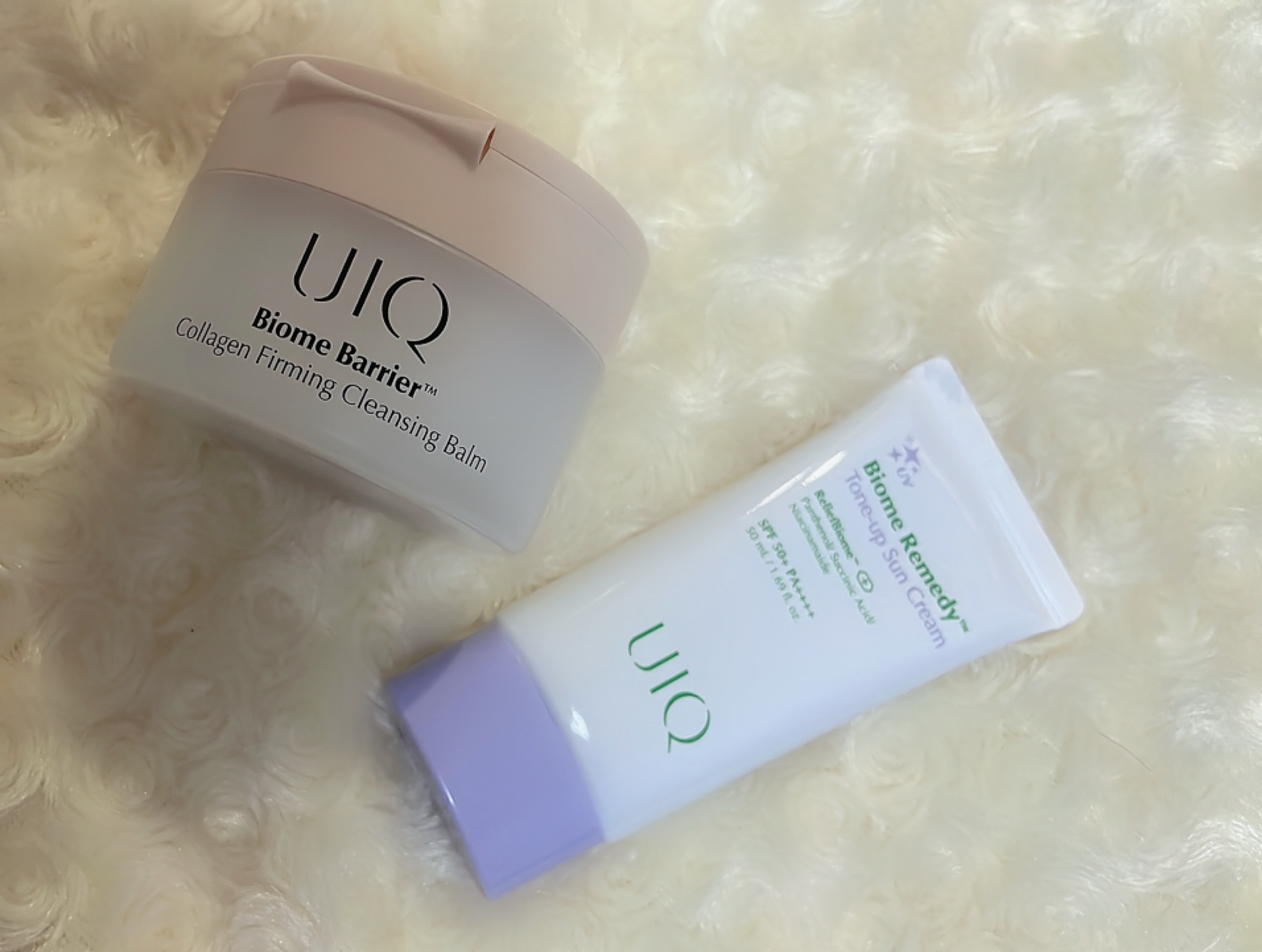 バイオームバリアコラーゲンファーミングクレンジングバーム/UIQ/クレンジングバームを使ったクチコミ（1枚目）