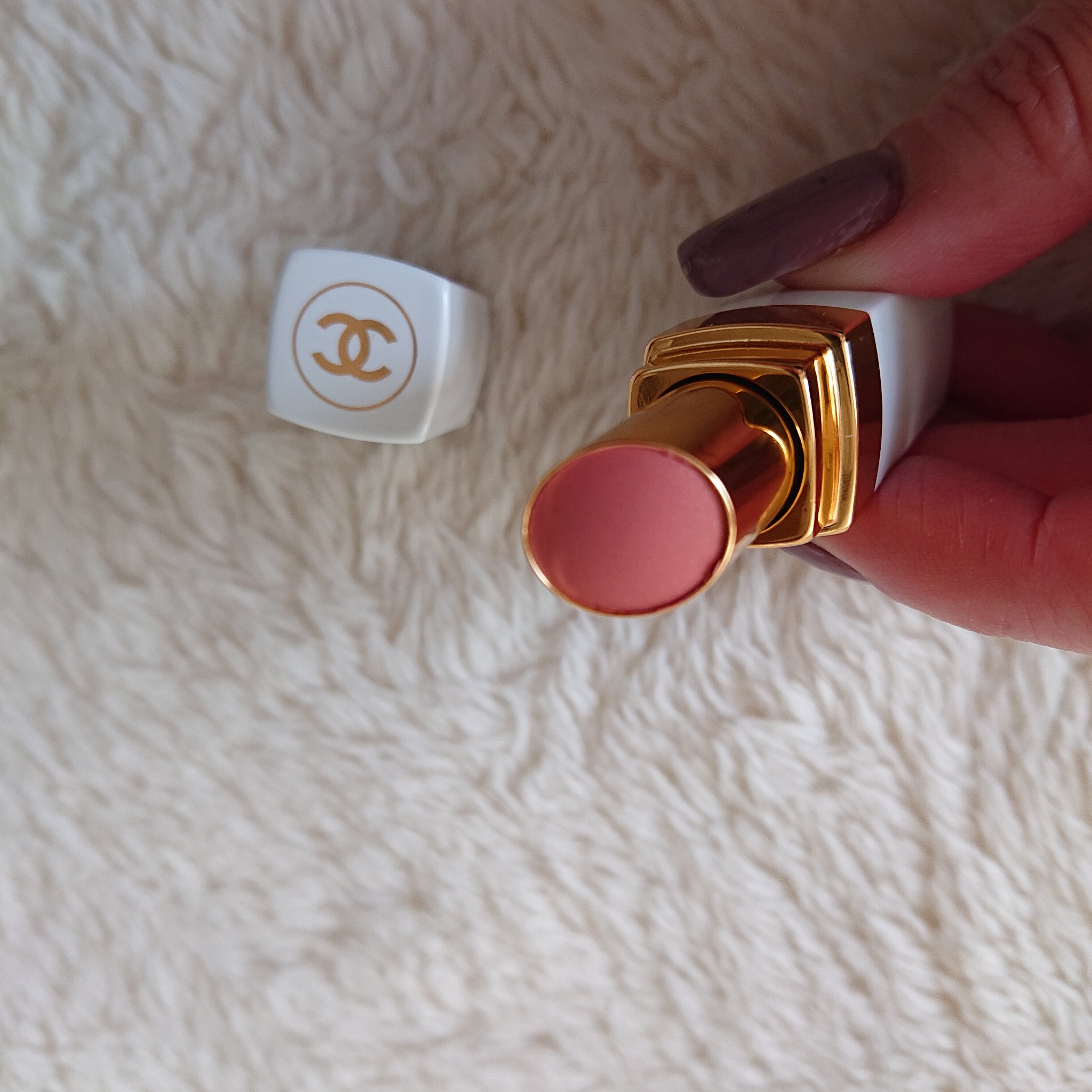シャネル ルージュ ココ ボーム 928 ピンク ディライト/CHANEL/口紅を使ったクチコミ（1枚目）