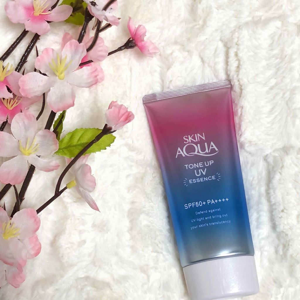 スキンアクア トーンアップUVエッセンス/スキンアクア/日焼け止めクリーム by 🌸ゆう@欲張り女子ライフ🌸