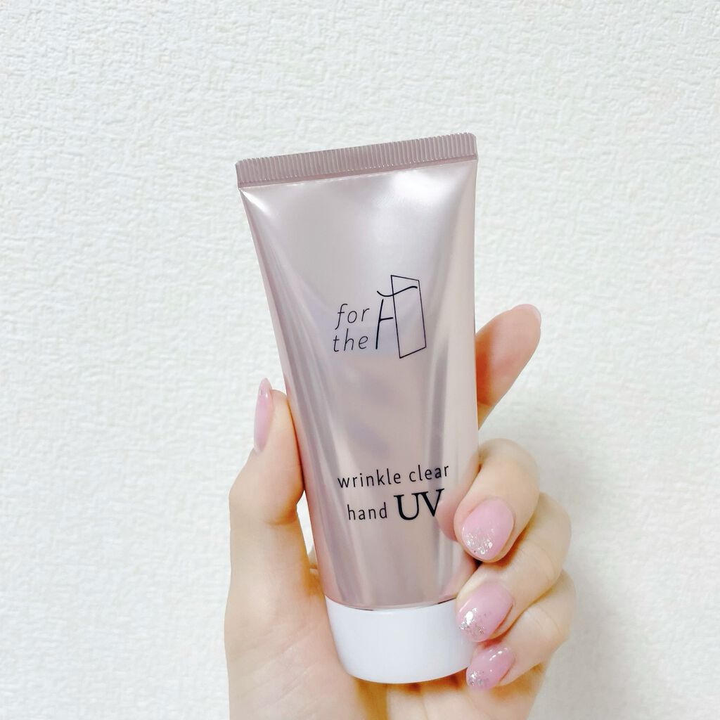 フォーザエフ 薬用 リンクルクリア ハンド UV /ナリスアップ/ハンドクリームを使ったクチコミ(1枚目)