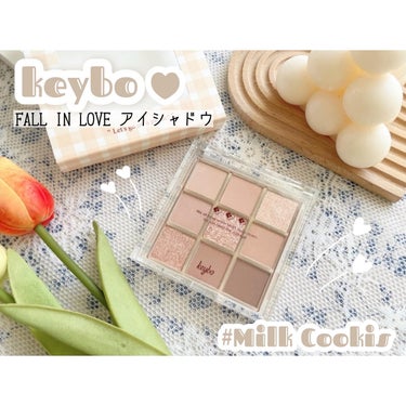 KEYBO FALL IN LOVE SHADOW PALETTE/keybo/アイシャドウパレットを使ったクチコミ（1枚目）