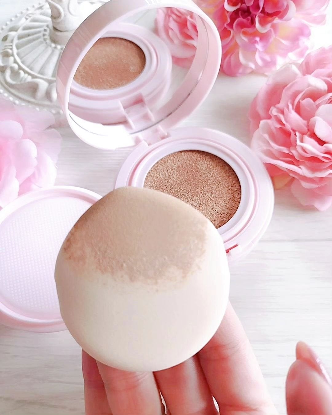 シルキーブラークッション/SELF BEAUTY/クッションファンデーションを使ったクチコミ(5枚目)