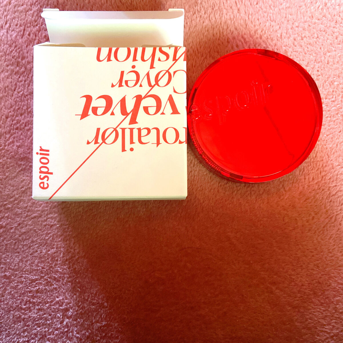 プロテーラービーベルベットカバークッション/espoir/クッションファンデーションを使ったクチコミ（1枚目）