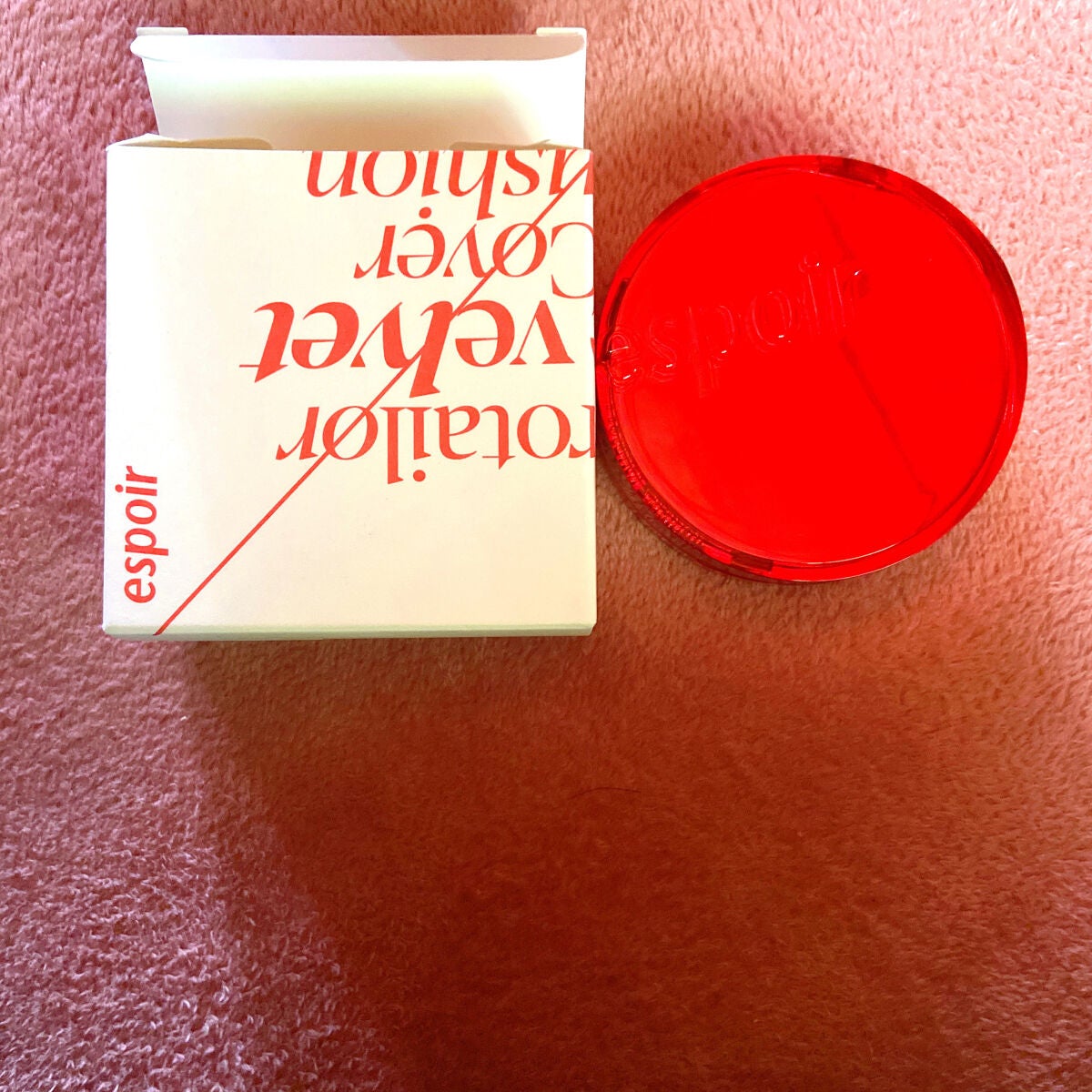 プロテーラービーベルベットカバークッション/espoir/クッションファンデーションを使ったクチコミ(1枚目)