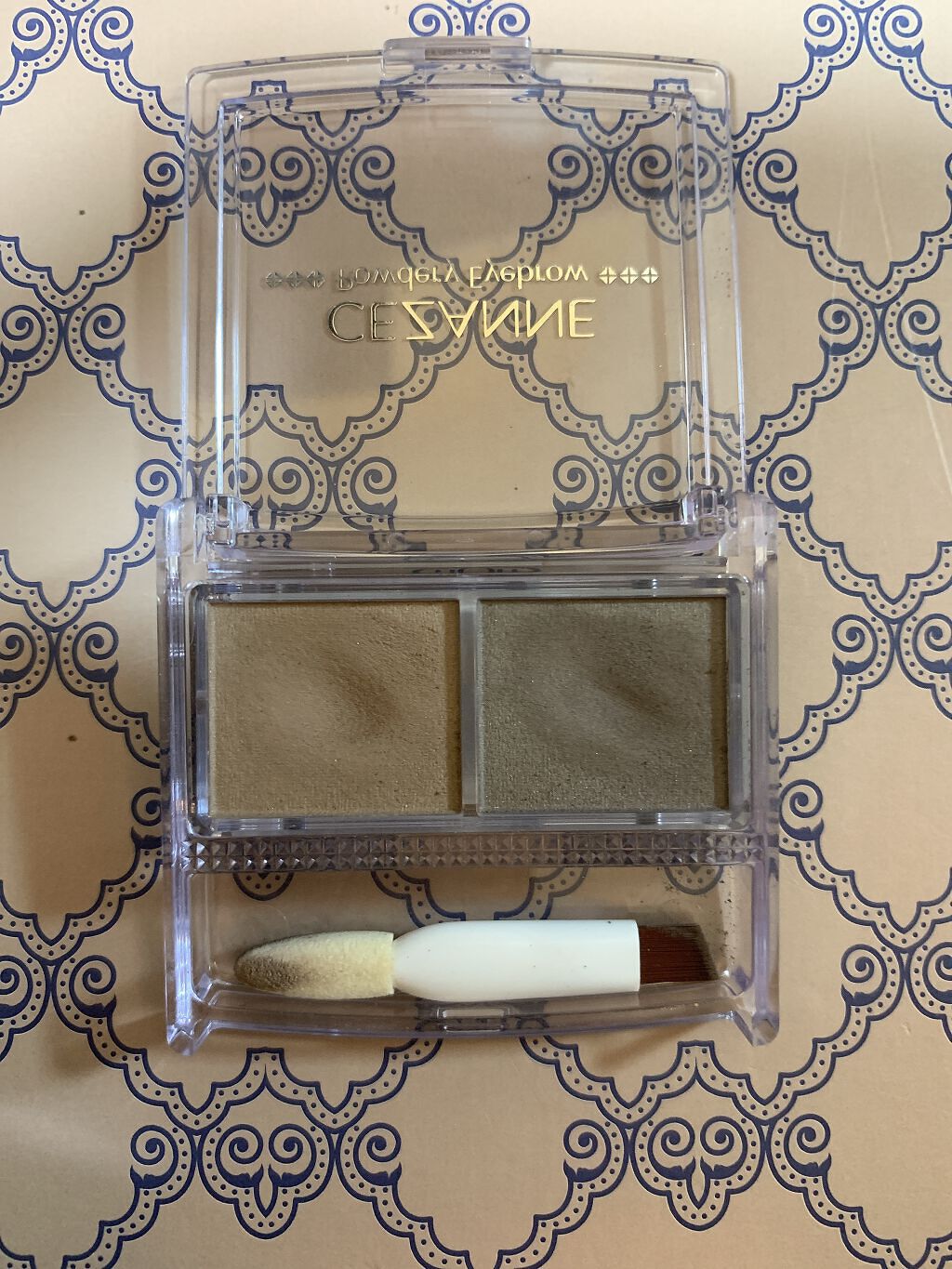 パウダリーアイブロウ/CEZANNE/パウダーアイブロウを使ったクチコミ(2枚目)