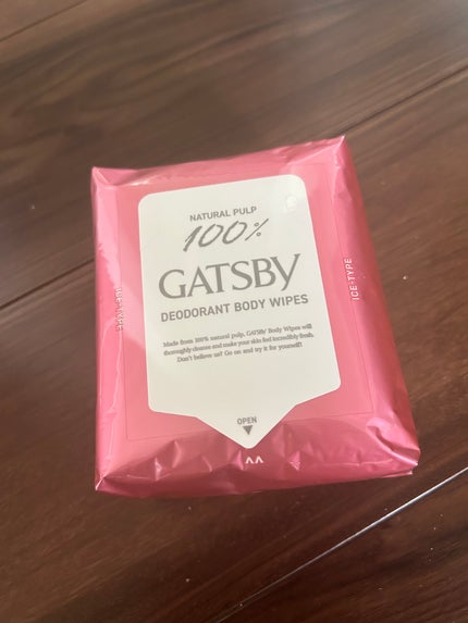 アイスデオドラント ボディペーパーN フリーズピーチ/ギャツビー/ボディシートを使ったクチコミ(2枚目)