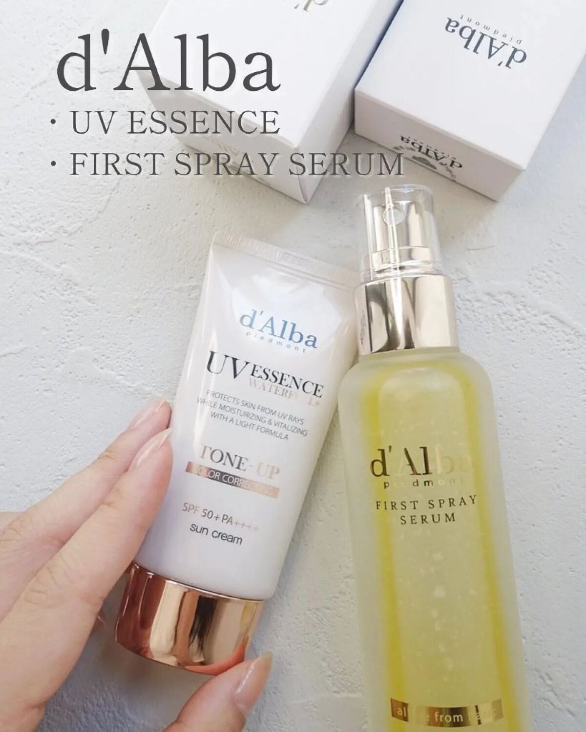 ダルバ ホワイトトリュフファーストスプレーセラム/ダルバ/ミスト状化粧水を使ったクチコミ(1枚目)