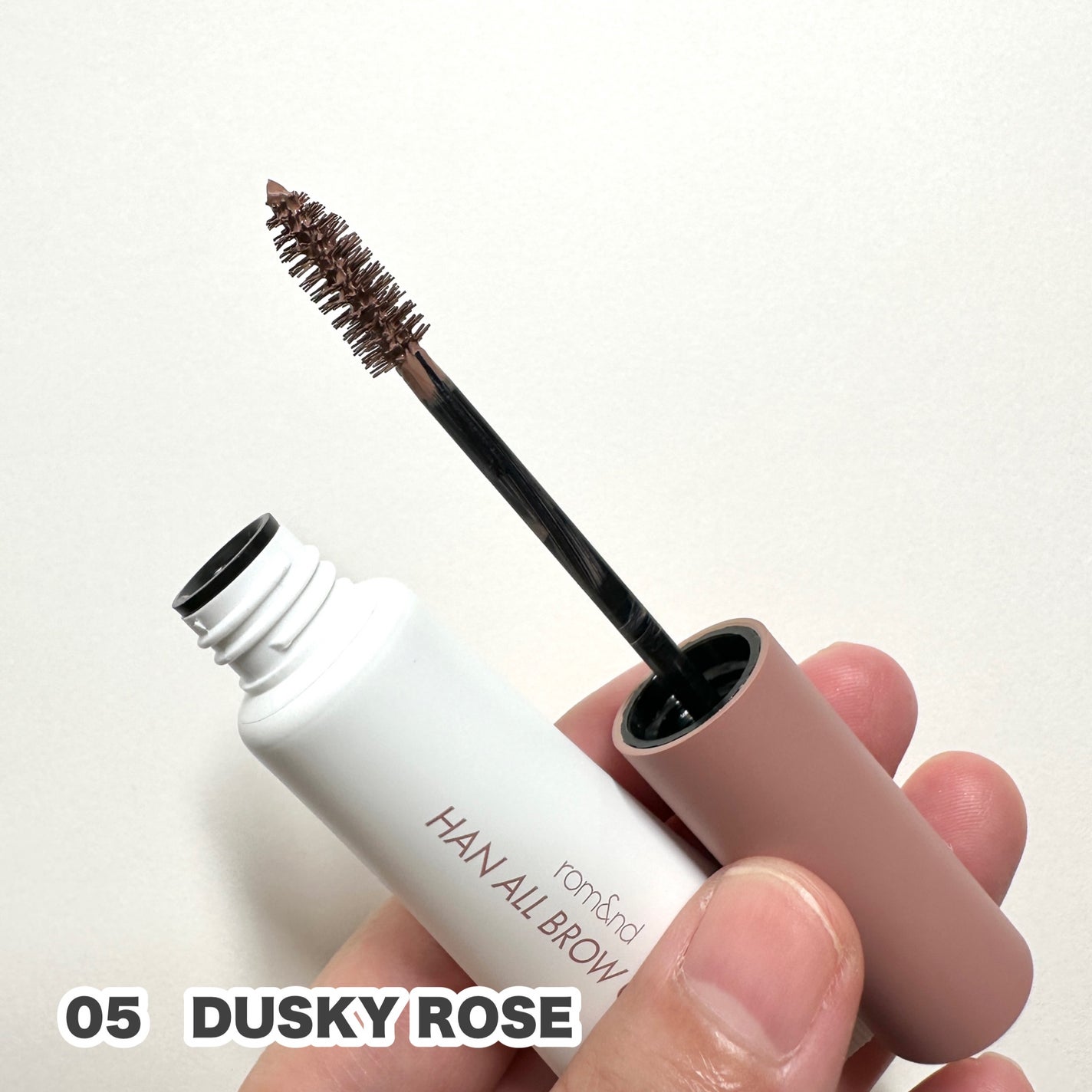 ハンオールブロウカラ/rom&nd/眉マスカラを使ったクチコミ(3枚目)