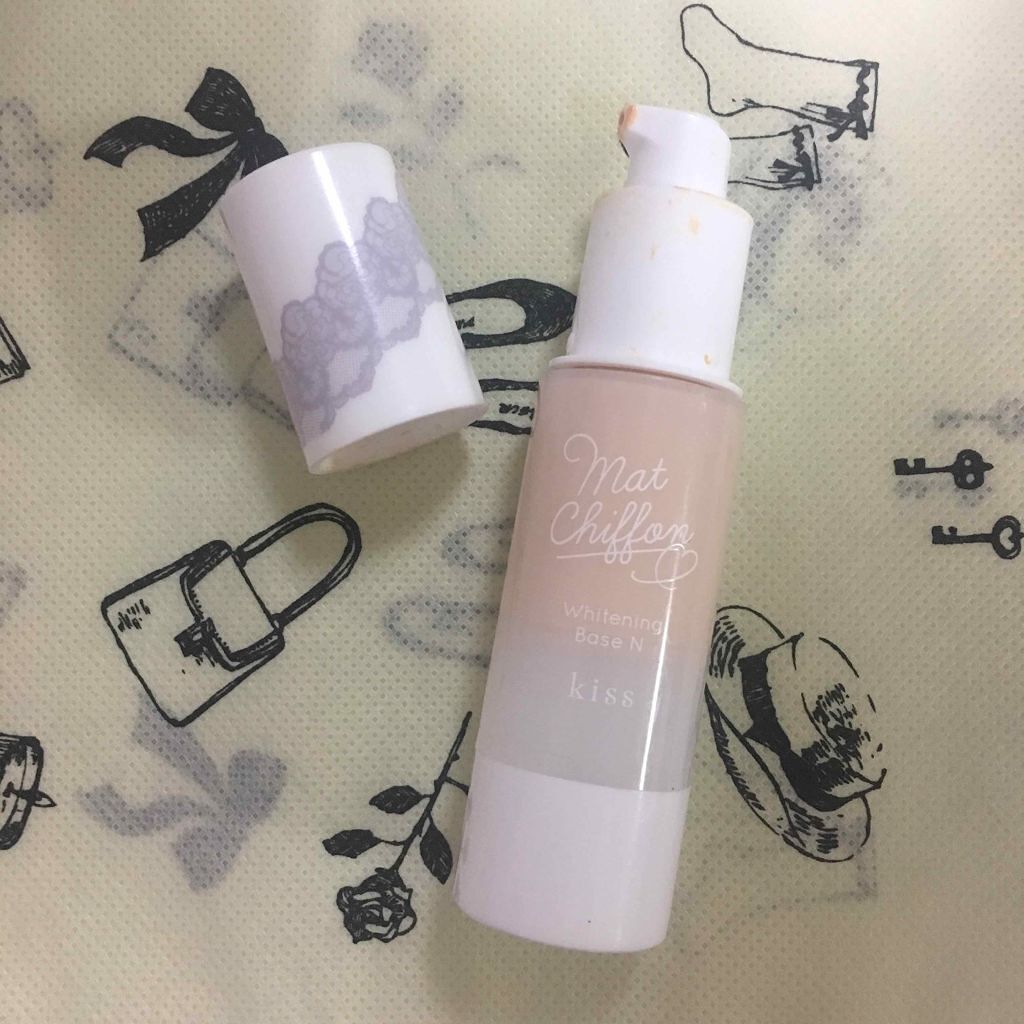 マットシフォン UVホワイトニングベースN/KiSS/化粧下地を使ったクチコミ（1枚目）