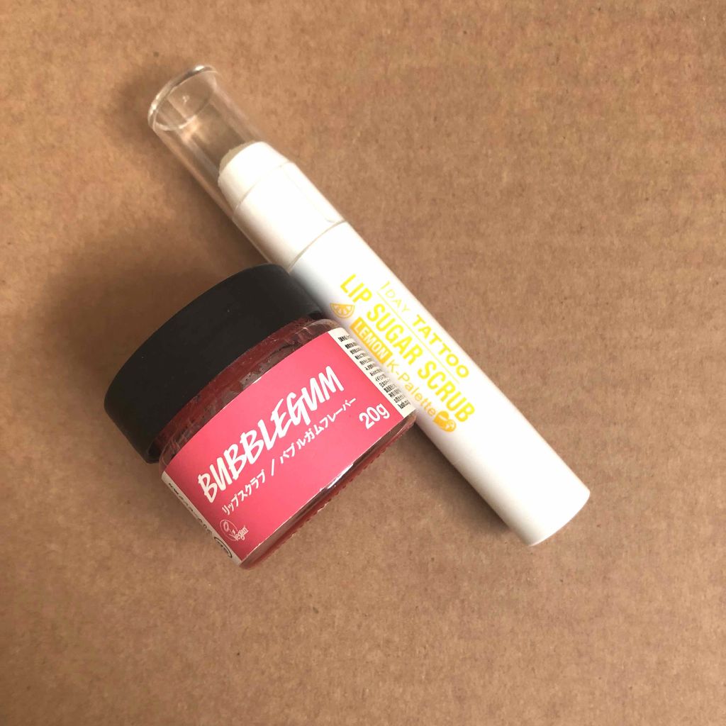 リップシュガースクラブモイストa/K-パレット/リップスクラブを使ったクチコミ（1枚目）