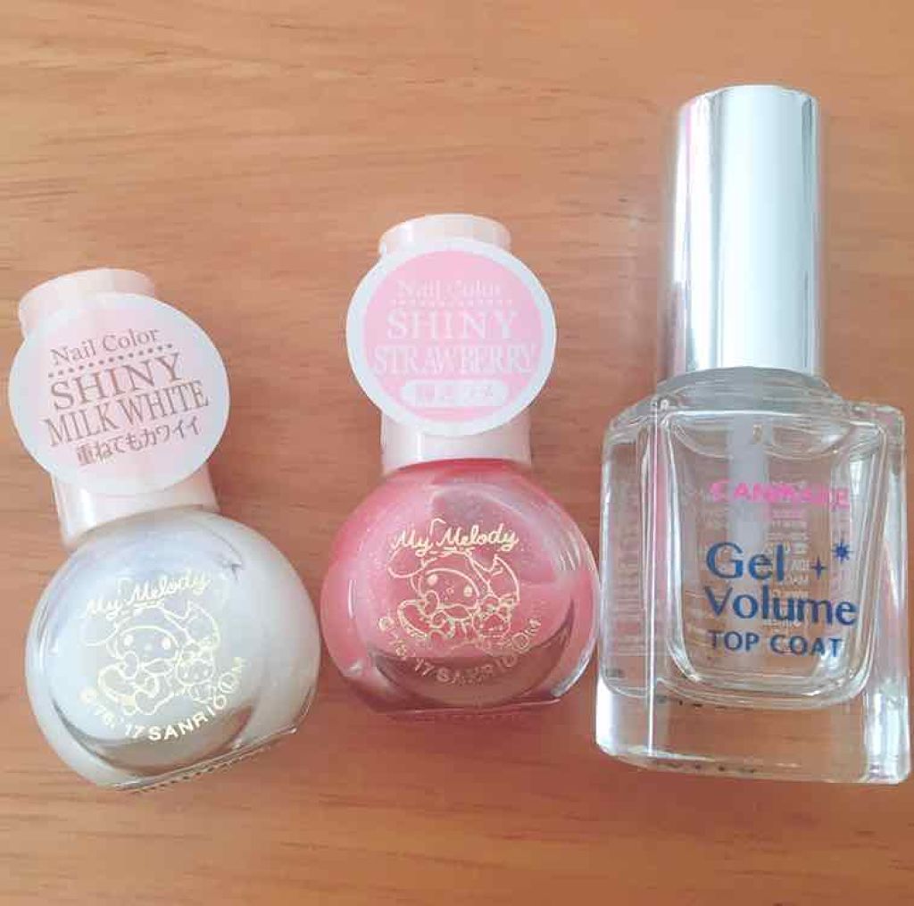 ジェルボリュームトップコート/キャンメイク/ネイルトップコートを使ったクチコミ(3枚目)