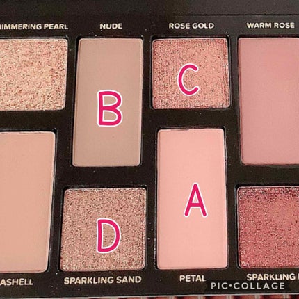 ボーン ディス ウェイ ザ ナチュラル ヌード アイシャドウ パレット/Too Faced/アイシャドウパレットを使ったクチコミ(3枚目)