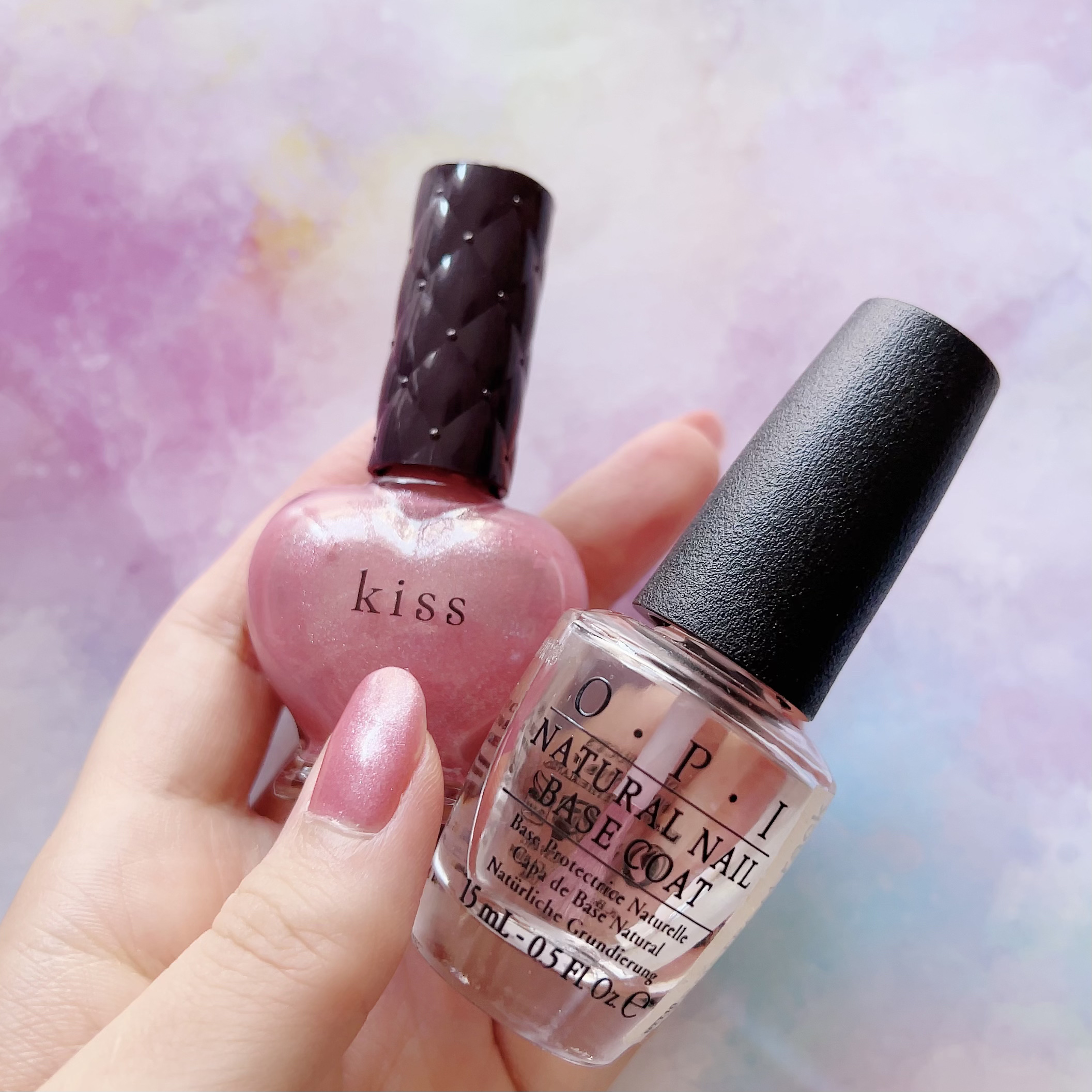 ナチュラルネイル ベースコート/O・P・I/ネイルベースコートを使ったクチコミ（1枚目）