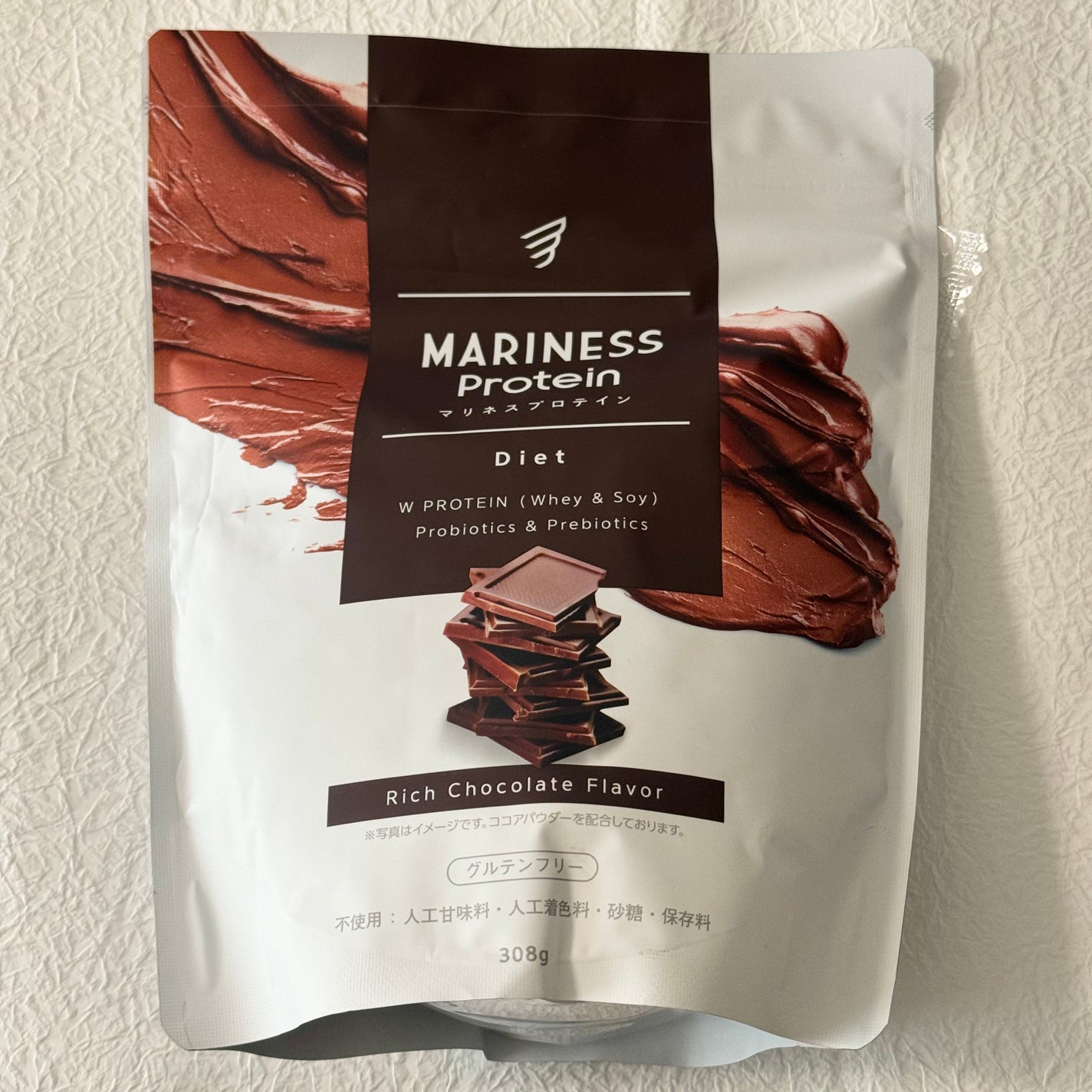 マリネスプロテイン(リッチチョコレートフレーバー)/mariness/その他プロテインを使ったクチコミ(1枚目)