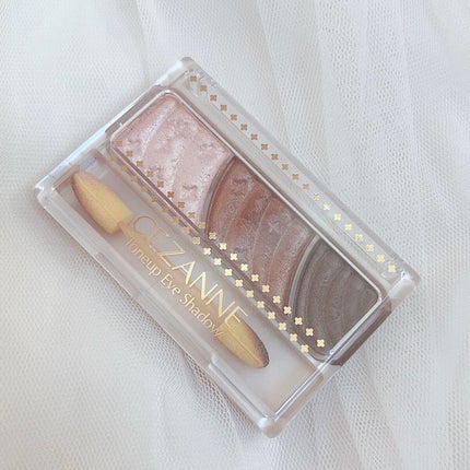 トーンアップアイシャドウ/CEZANNE/アイシャドウパレットを使ったクチコミ(4枚目)