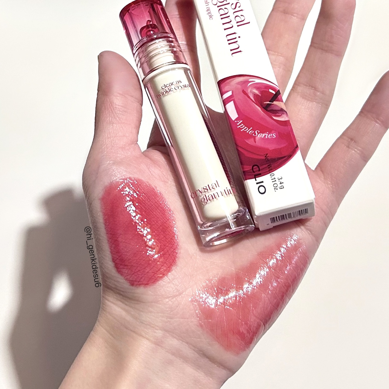 クリスタル グラム ティント/CLIO/リップティントを使ったクチコミ（1枚目）