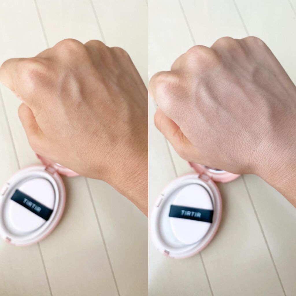 マスクフィットオールカバークッション/TIRTIR(ティルティル)/クッションファンデーションを使ったクチコミ(3枚目)