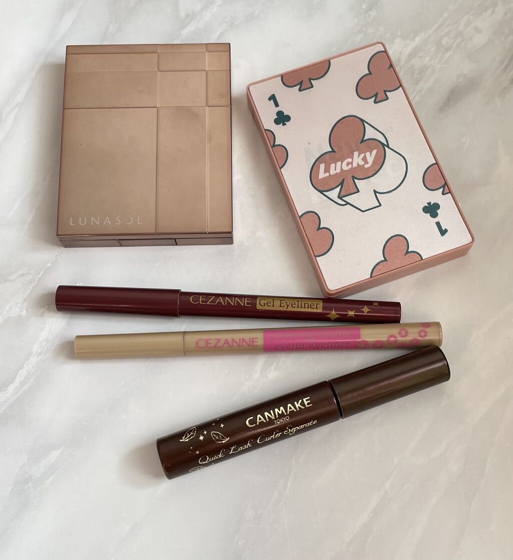 ジェルアイライナー/CEZANNE/ジェルアイライナーを使ったクチコミ（2枚目）