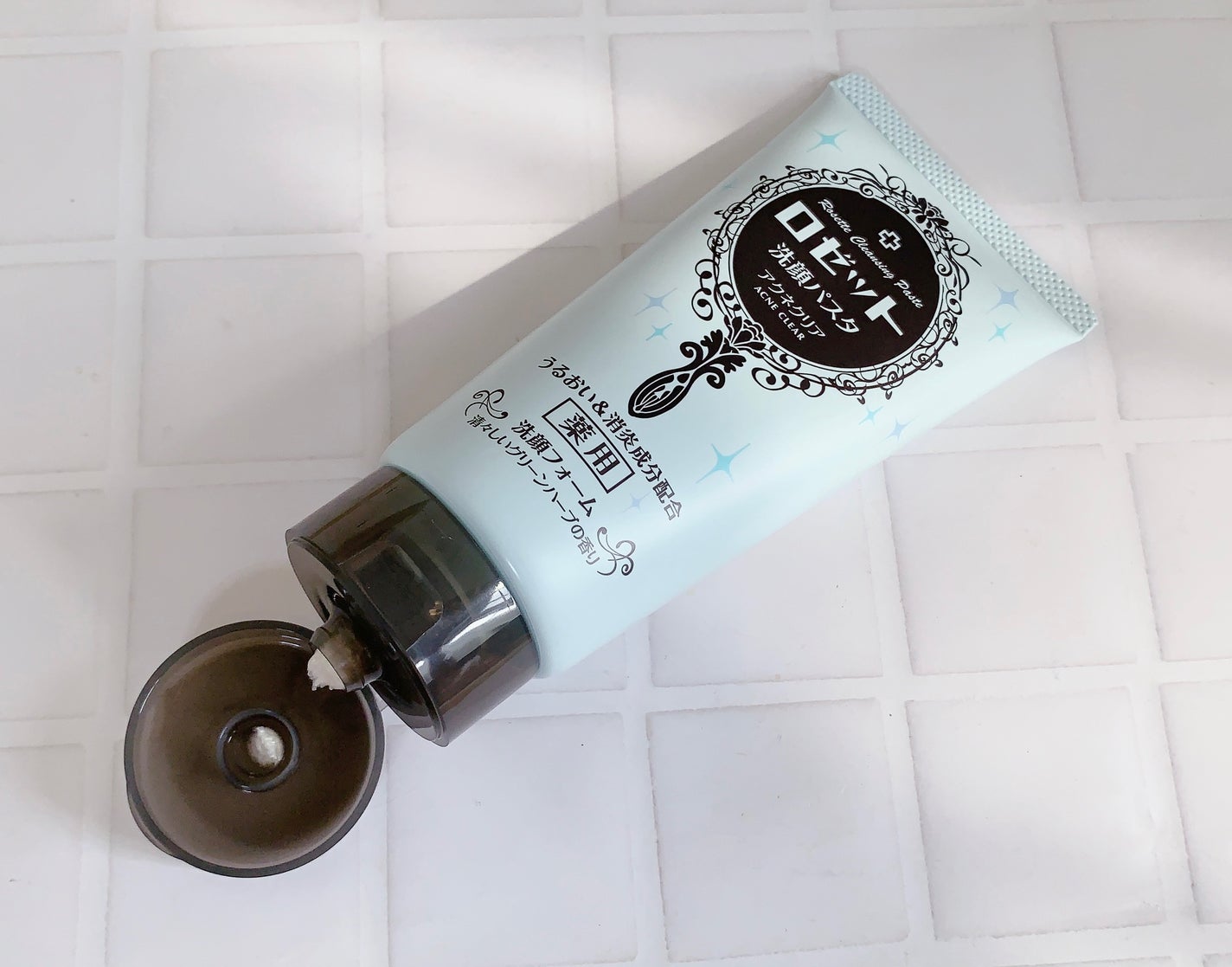 ロゼット洗顔パスタ アクネクリア/ロゼット/洗顔フォームを使ったクチコミ(4枚目)