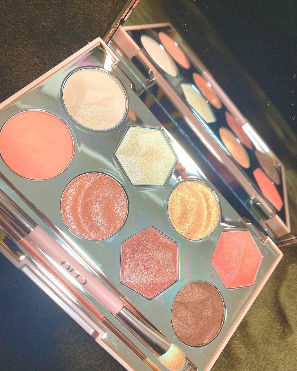 プリズム エアー アイ パレット/CLIO/アイシャドウパレットを使ったクチコミ（1枚目）