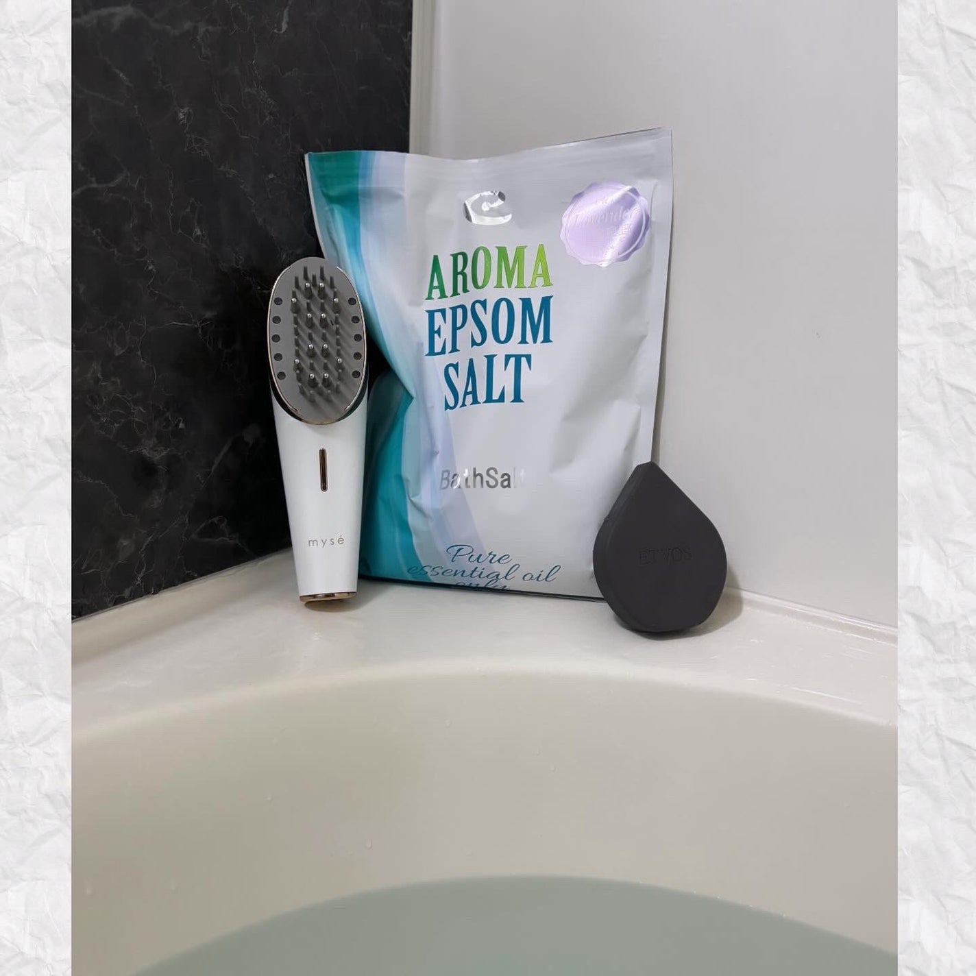 エプソムソルトラベンダー上富良野/EARTH CONSCIOUS (アースコンシャス)/無機塩系入浴剤を使ったクチコミ(5枚目)