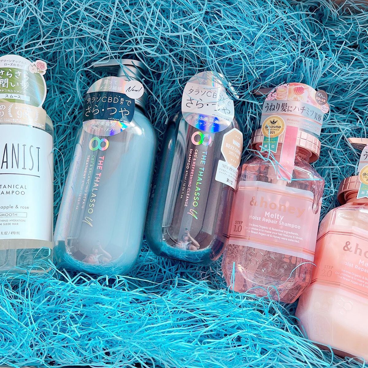 &honey Melty モイストリペア シャンプー1.0／モイストリペア ヘアトリートメント2.0/&honey/市販シャンプーを使ったクチコミ（1枚目）