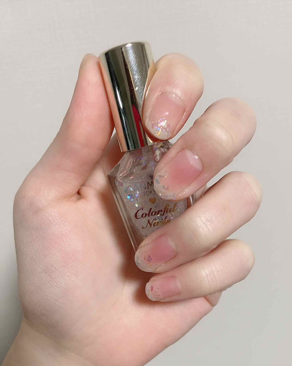 スピーディ トップコートR/シュガードール/ネイルトップコートを使ったクチコミ（2枚目）