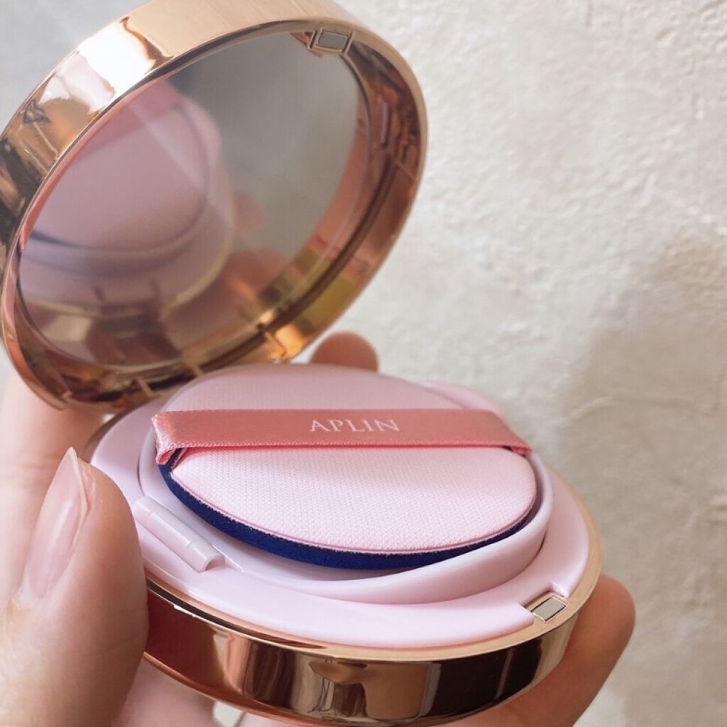 ピンクティーツリーカバークッション/APLIN/クッションファンデーションを使ったクチコミ（3枚目）