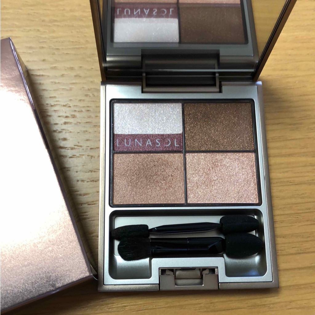 ドライサマーアイズ/LUNASOL/アイシャドウパレットを使ったクチコミ（1枚目）
