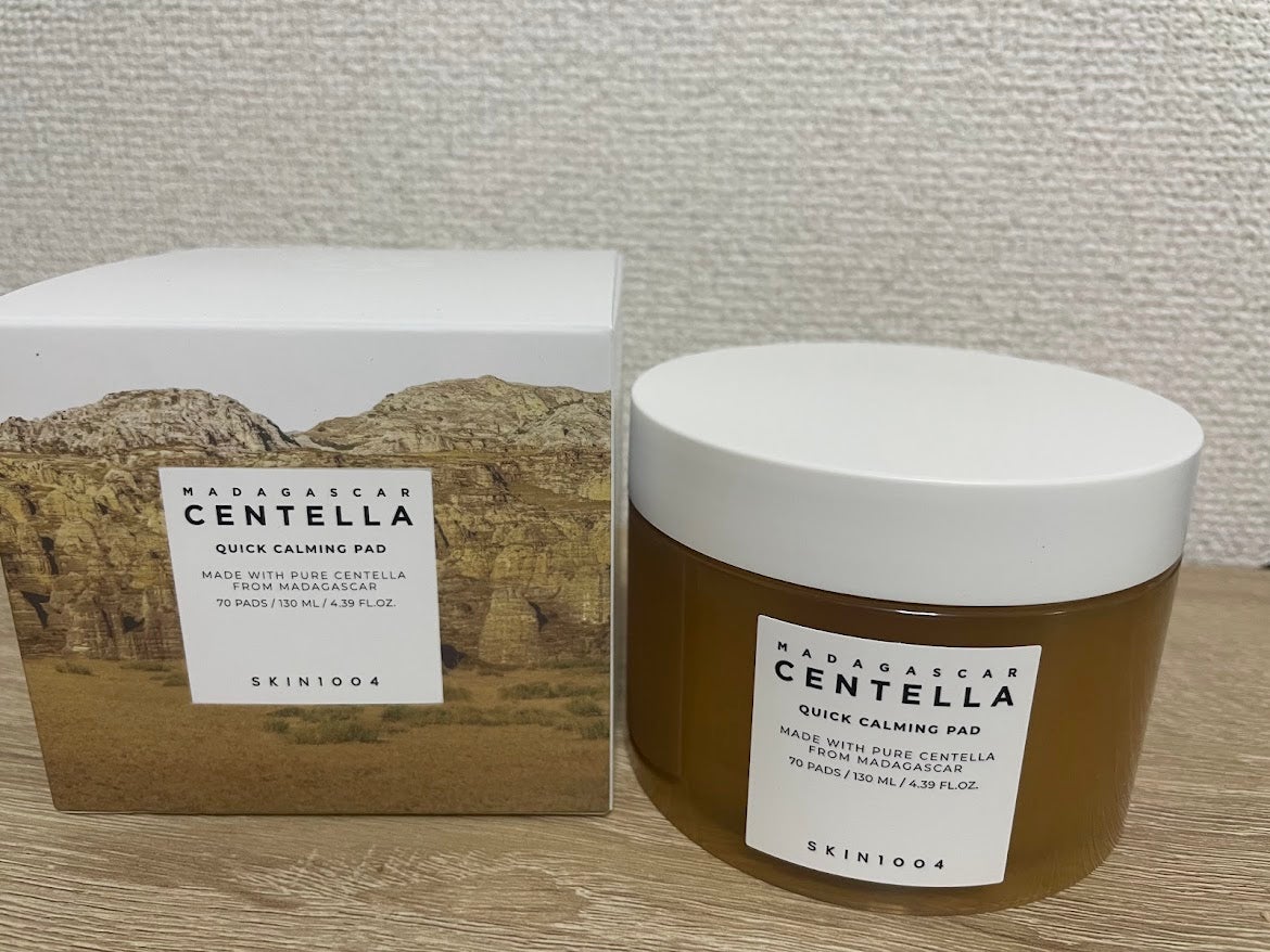 センテラ クイックカーミングパッド/SKIN1004/トナーパッドを使ったクチコミ(1枚目)